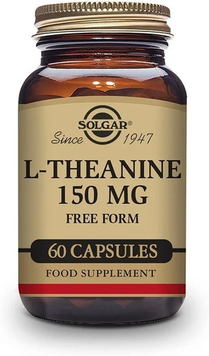 L-teanina 150mg 60 Capsulas Solgar