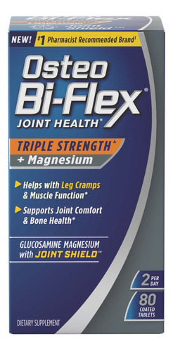 Osteo Bi-flex Suplemento Articular De Triple Fuerza Con Glu.