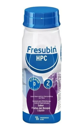 Fresubin Hpc Vitamina D. 200 Ml. Sabor Frutos Del Bosque