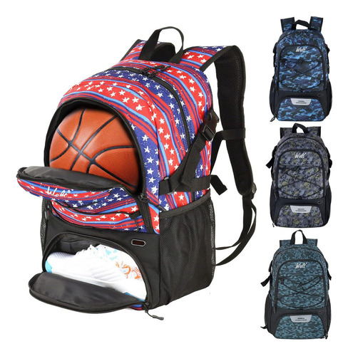 Mochila Deportiva Al Aire Libre De Baloncesto De 32 Litros