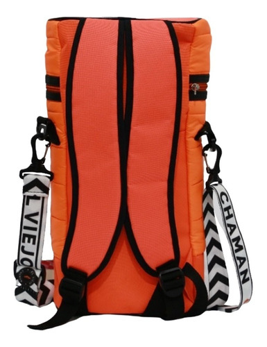 Bolso Matero Mochila Morral El Viejo Chaman Cusco Colores Color Naranja