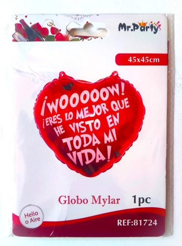 Globo Metálico San Valentín Te Amo Te Quiero 14 De Febrero Q