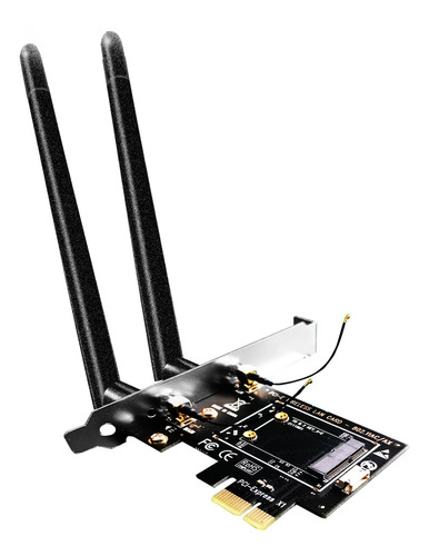 Adaptador Inalámbrico Wi-fi Mini Pcie Con Antena Sma