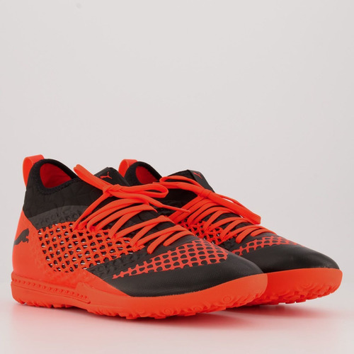 Chuteira Puma Future 2.3 Netfit Tt Society Laranja