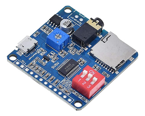Modulo Reproduccion Voz Dy-sv5w Para Reproductor Musica Mp3