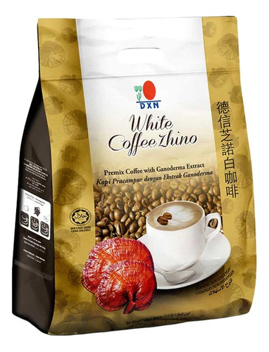 White Coffee Zhino Dxn Ganoderma Origen Japonés 12sachet 20g