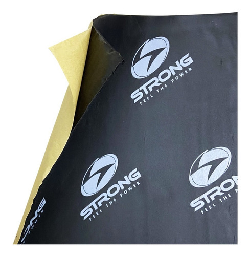 Imagen 3 de 4 de Placa Insonorizante Strong 50 X 80cm - 4mm Espesor