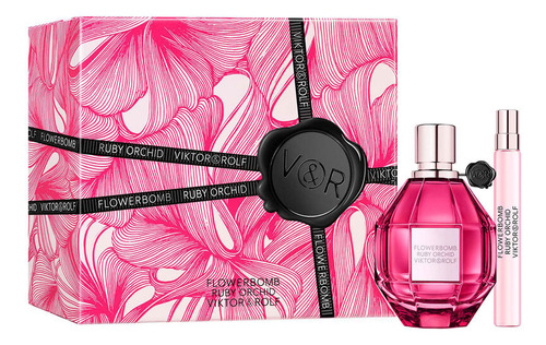Set Viktor & Rolf Flowerbomb Ruby Orchid 100ml Edp
