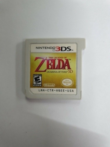 The Legend Of Zelda Ocarina Of Time 3ds - Sin Caja - Gold