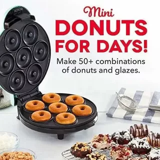 Mini Máquina De Fazer Rosquinhas De Café Da Manhã Para 7 Don