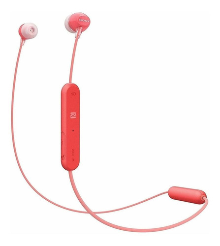 Audífonos in-ear inalámbricos Sony WI-C300 rojo