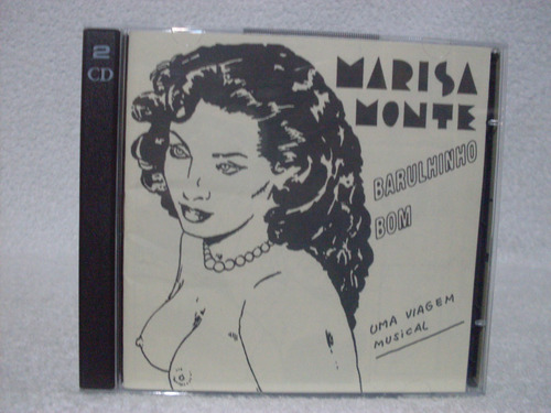 Cd Duplo Original Marisa Monte- Barulhinho Bom