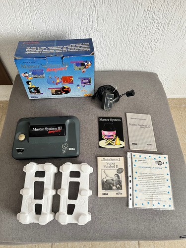 Master System 3 - Com Futebol Na Memoria Cinza (Usado)