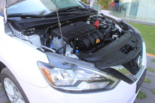 Imagen 15 de 15 de Nbissan Sentra Advance Aut Blanco 2017