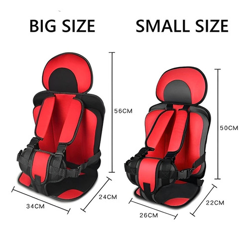 Asiento De Seguridad Para Bebé Coche Silla Niño Portátil