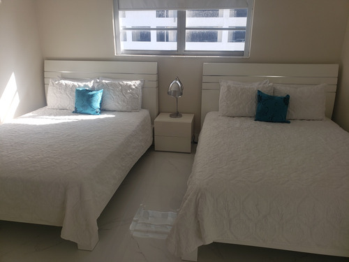Apartamento En Miami 2 Dormitorios 2 Baños .sobre El Mar