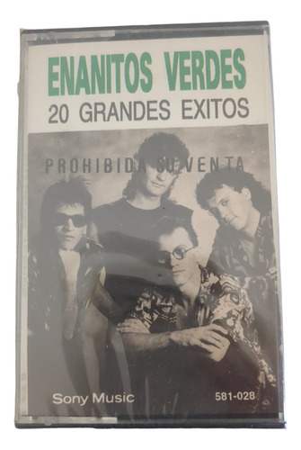 Cassette Enanitos Verdes 20 Grandes Éxitos Supercultura 