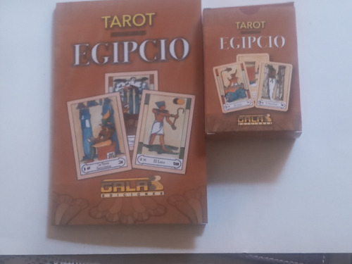  Tarot Egipcio. Incluye Mazo De Cartas.gala Edic