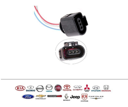 Conector Sensor Velocidad Vw Fox Crossfox Spacefox Polo Golf