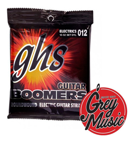 Ghs Gbh Encordado Boomers Guitarra Eléctrica 012 A 052