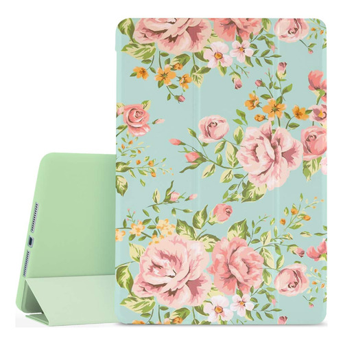 Funda Cojin Flor Floral Para iPad Air 4 5 10.9 