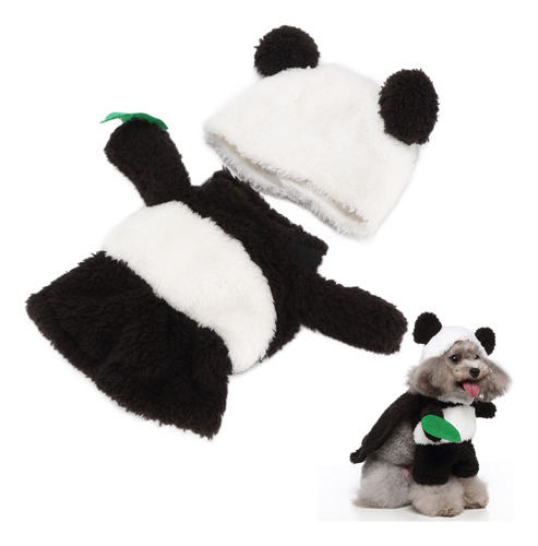 Divertido Disfraz Navideño Para Perro Panda Y Mascota De Hal