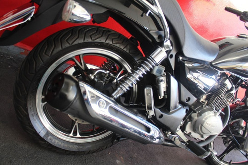 Imagem 8 de 11 de Haojue Chopper Road 150 2020 Preta Preto