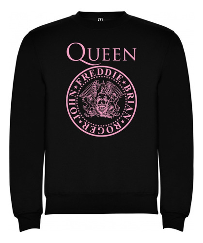 Poleron Polo Estampado Cuello Redondo - Rock - Queen 01