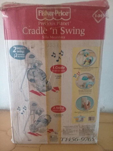 Imagen 3 de 3 de Silla Mecedora Fisher Price