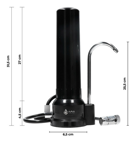 Imagen 2 de 9 de Purificador De Agua Sobre Mesada Amatuagua