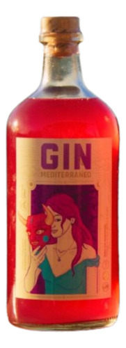 Gin Mediterráneo Frutos Del Bosque X 500cc Hecho En Córdoba