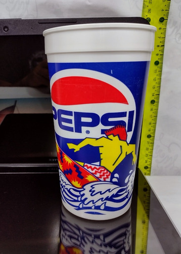 Vasos Pepsi Verano 90s - Antigüedad Coleccionable (Usado)