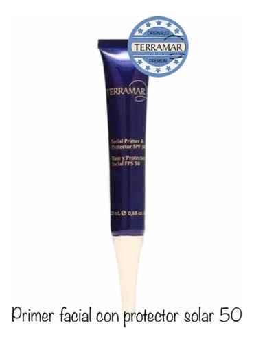 Terramar Base Y Primer Facial En 1 Con Protector Solar Fps50