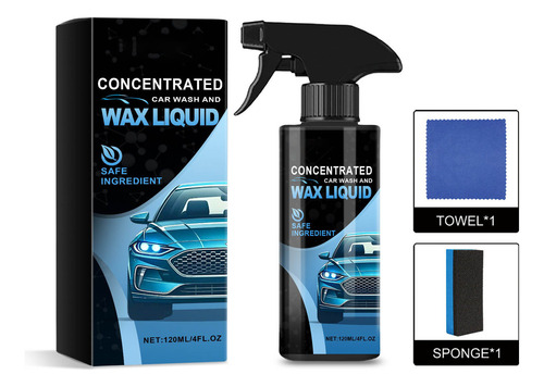 Set De Soluciones De Lavado De Coches Para Limpieza De Coche