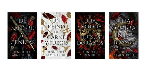 Sangre + Renio + Corona + Brasas - Armentrout - 4 Libros