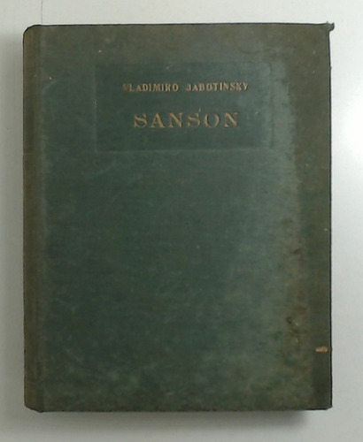 Sanson - Jabotinsky (altalena), Vladimiro