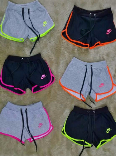 short de moletom feminino nike