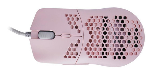 Imagem 4 de 6 de Mouse Gamer Oex Dyon-x Ultra Leve 7 Botões Rosa Ms322