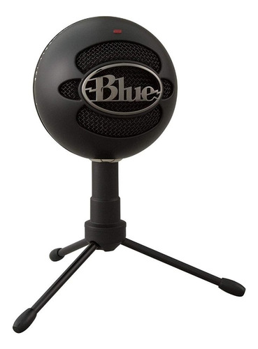 Microfono Logitech Blue Snowball Usb Cardioide Omni Negro