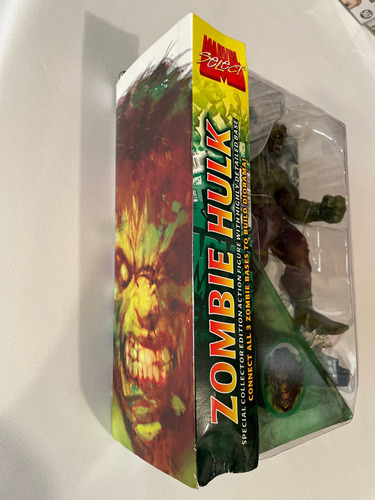 Zombie Hulk Marvel Zombies Diamond Select 2007 Figura 8 Pulg (Usado)