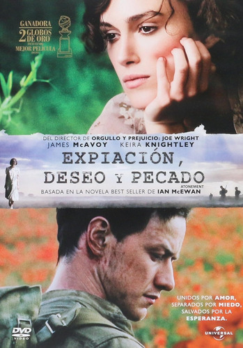 Expiación Deseo Y Pecado - Keira Knightley - Dvd