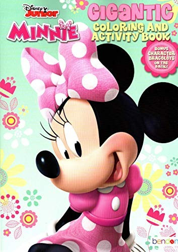 Libro Gigante De Actividades Para Colorear De Minnie Mouse D