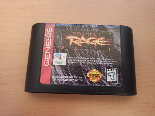 Primal Rage Sega Genesis (Usado)