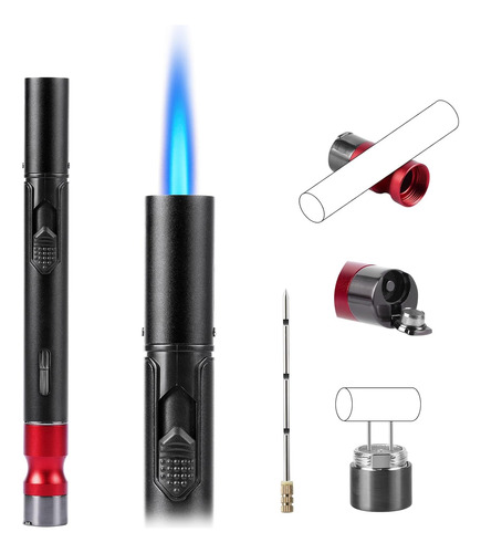 Somgem Encendedor De Antorcha De Butano, Juego De Encendedor