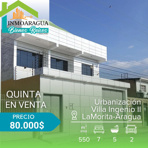 Quinta En Venta/ La Morita I Urbanización Villa Ingenio Ii/ Pg1112 