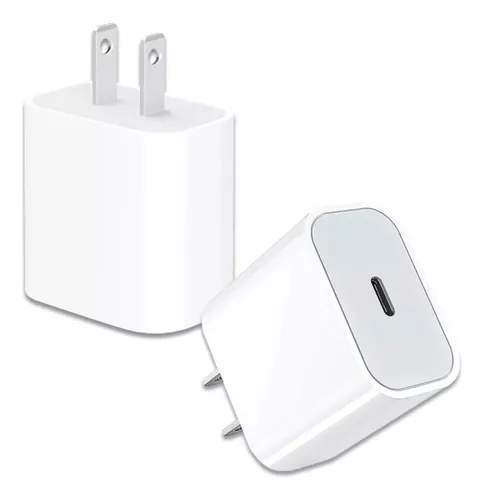 Cargador Certificado carga rápida USB-C 20w para iPhone iPad - Hoco