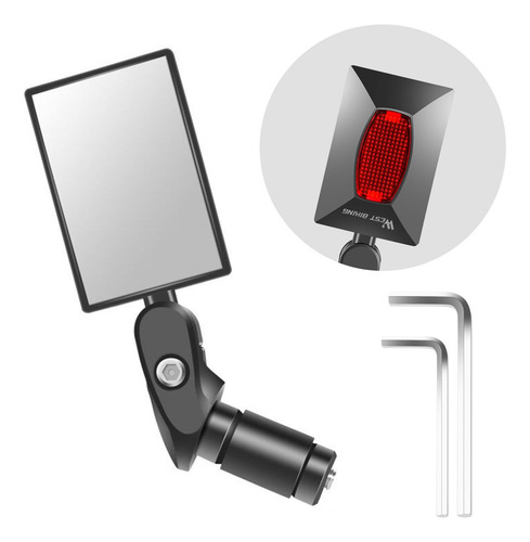 Espejo Retrovisor Universal Para Bicicleta De Carretera,