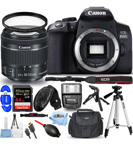 Canon Eo Rebel Camara Dslr In Stm Lente Pro Incluye: Extreme