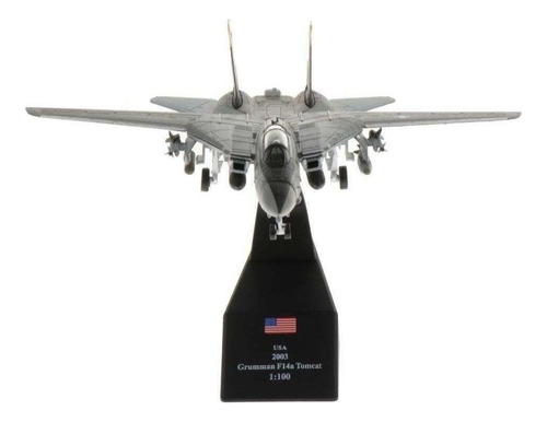 2024 Lazhu New 1: 100 F-14 Tomcat Fighter Bomber Planes 3d