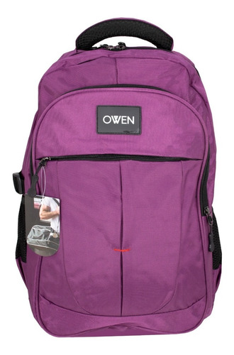 Owen Mochila Porta Notebook Urbana Violeta Owmi10043